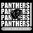 Panthers logo with 'Our Time is Now' text on a black background - Permian Panthers classic t-shirt design 235