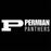 White 'Permian Panthers' logo on a black background - Classic t-shirt design 200