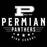 Close-up view of Permian High School Panthers Black Classic Unisex T-shirt 217