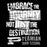 Motivational quote 'Embrace the journey not just the destination' with 'Permian High School' on a black background. - Classic t-shirt design 232