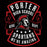 Close-up view of Porter High School Spartans Black Classic Unisex T-shirt 207