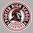 Porter High School Spartans logo with a Spartan helmet on a gray background - raglan t-shirt design 220