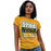 Woman wearing a Klein Forest Golden Eagles Women's Gold T-shirt 01