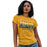 Woman wearing a Klein Forest Golden Eagles Women's Gold T-shirt 05