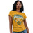 Woman wearing a Klein Forest Golden Eagles Women's Gold T-shirt 14