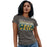 Woman wearing a Klein Forest Golden Eagles Women's Charcoal T-shirt 86