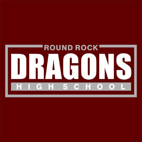 Round Rock High School Maroon Classic T-shirt 49