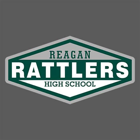 Reagan High School Rattlers Dark Heather Classic T-shirt 09