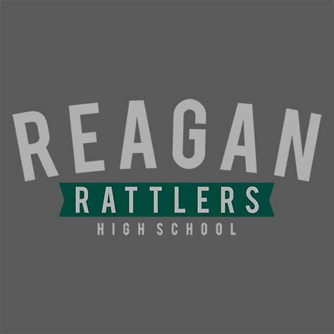 Reagan High School Rattlers Dark Heather Classic T-shirt 21