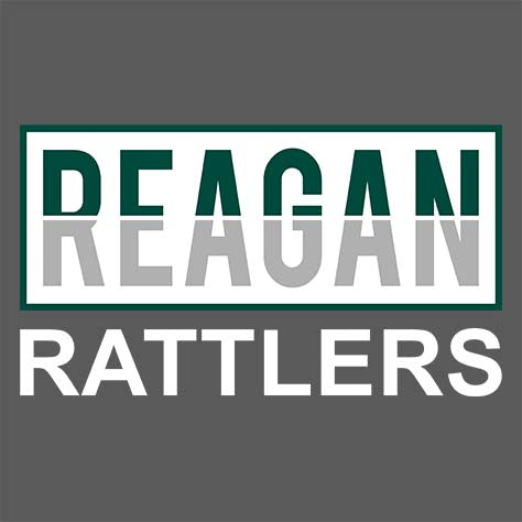 Reagan High School Rattlers Women's Dark Heather T-shirt 31