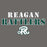 Close-up view of Reagan High School Rattlers Dark Grey Classic Unisex T-shirt 222