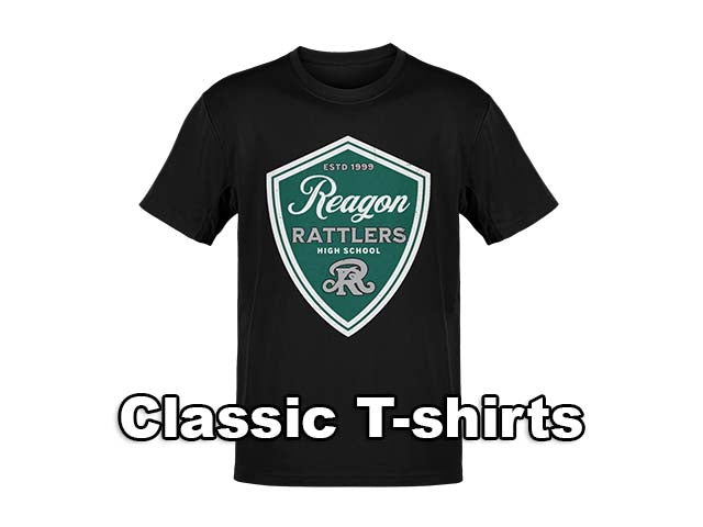 Reagan High School Rattlers Classic Tees