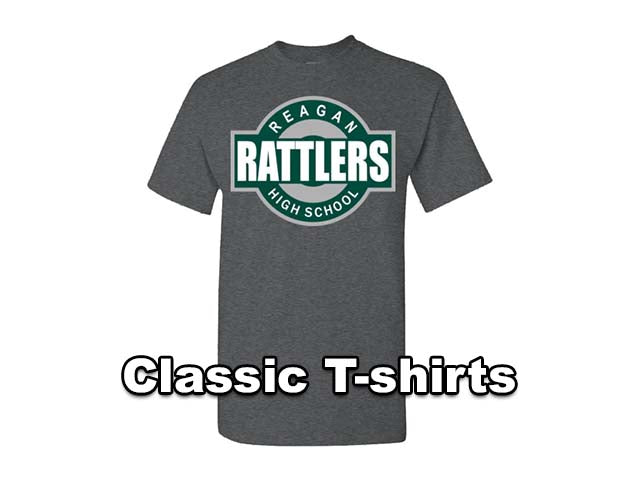 Classic T-shirts - Reagan High School Rattlers