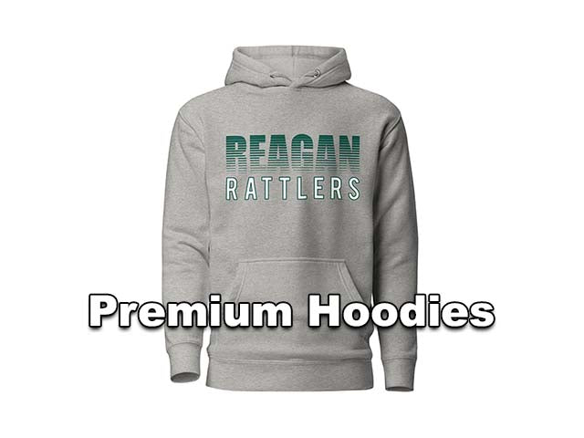 Premium Hoodies - Reagan High School Rattlers