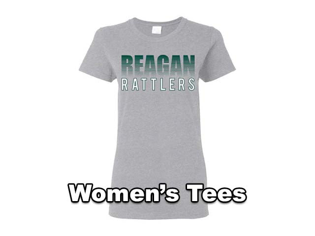 Women's T-shirts - Reagan High School Rattlers