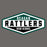 Hexagonal logo with 'Reagan Rattlers High School' text on a gray background - classic t-shirt design 009