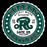 Close-up view of Reagan High School Rattlers Women's Black SoftStyle T-shirt 216