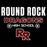 Close-up view of Round Rock High School Dragons Women's Black SoftStyle T-shirt 003