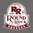 Close-up view of Round Rock High School Dragons Dark Grey Classic Unisex T-shirt 219