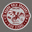 Close-up view of Round Rock High School Dragons Dark Grey Classic Unisex T-shirt 224