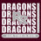 Round Rock High School Dragons Maroon Classic Unisex T-shirt 235