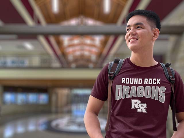 Round Rock High School Dragons Classic T-shirts All Products Page
