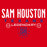 Close-up view of Sam Houston High School Texans Red Classic Unisex T-shirt 003