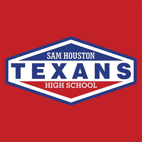 Sam Houston High School Red Classic Hoodie 09