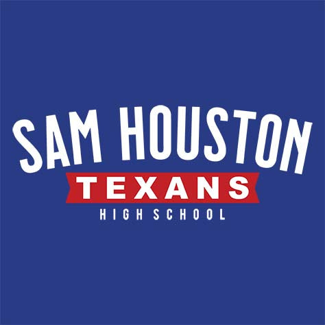 Sam Houston High School Royal Blue Classic T-shirt 21