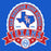 Close-up view of Sam Houston High School Texans Royal Blue Classic Unisex T-shirt 212