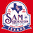 Close-up view of Sam Houston High School Texans Red Classic Unisex T-shirt 219