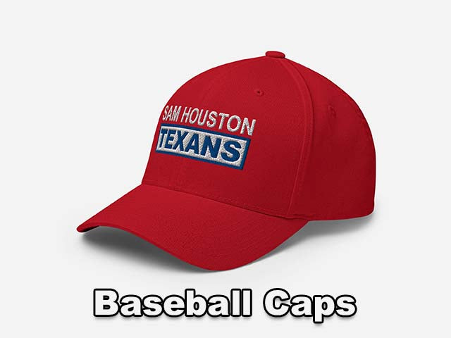 Sam Houston High School Texans Baseball Caps