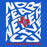 A blue graphic design featuring large white stylized text reading 'No Fear Never Give Up' with a red Texas-shaped emblem containing 'SH' in the center and 'Sam Houston Texans' in red at the bottom.