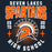 Close-up view of Seven Lakes High School Spartans Navy Women's T-shirt 204