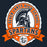 Close-up view of Seven Lakes High School Spartans Navy Blue Classic Unisex T-shirt 212