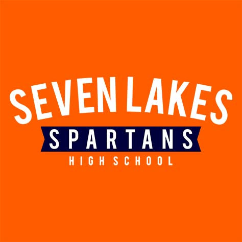 Seven Lakes High School Orange Classic Hoodie 21