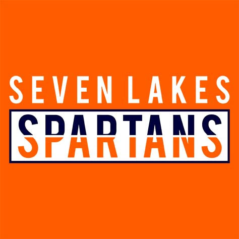 Seven Lakes High School Orange Unisex T-shirt 31