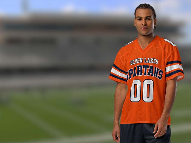 Seven Lakes High School Spartans Football Jerseys All Products Page