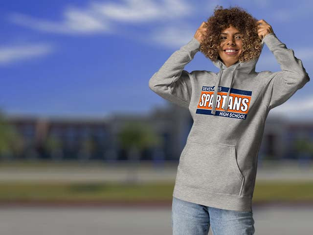 Seven Lakes High School Spartans Premium Hoodies