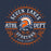 Close-up view of Seven Lakes High School Spartans Unisex 3/4 sleeve Raglan T-shirt 201