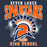 Close-up view of Seven Lakes High School Spartans Unisex 3/4 sleeve Raglan T-shirt 213