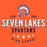 Seven Lakes High School Spartans Orange Classic Unisex T-shirt 217