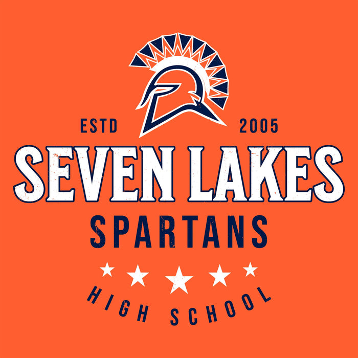 Seven Lakes High School Spartans Orange Classic Unisex T-shirt 217