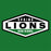 A green square graphic with a white and black hexagonal logo reading 'SPRING LIONS HIGH SCHOOL' in bold text. Spring High School Lions Turf Green Classic Unisex T-shirt 009