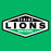 A distressed school logo reading 'SPRING LIONS HIGH SCHOOL' in black, white, and green on a solid green background. Spring High School Lions Women's Irish Green SoftStyle T-shirt 009