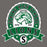 A circular school mascot graphic reading 'SPRING HIGH SCHOOL' around a green lion head, with 'LIONS' on a green ribbon banner below and 'ESTD 1969' and 'UNSTOPPABLE' details, shown on a plain gray background. Spring High School Lions Dark Grey Classic Unisex T-shirt 212