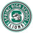 A circular Spring High School Lions logo with a distressed vintage design, featuring a lion mascot and the letters 'S' in green, white, and black on a white background. Spring High School Lions Unisex 3/4 Sleeve Raglan T-shirt 220