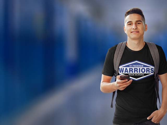 St. Fredericks High School Premium T-shirts