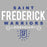 Close-up view of St. Frederick High School Warriors Grey Classic Unisex T-shirt 003