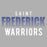 Close-up view of St. Frederick High School Warriors Grey Classic Unisex T-shirt 024